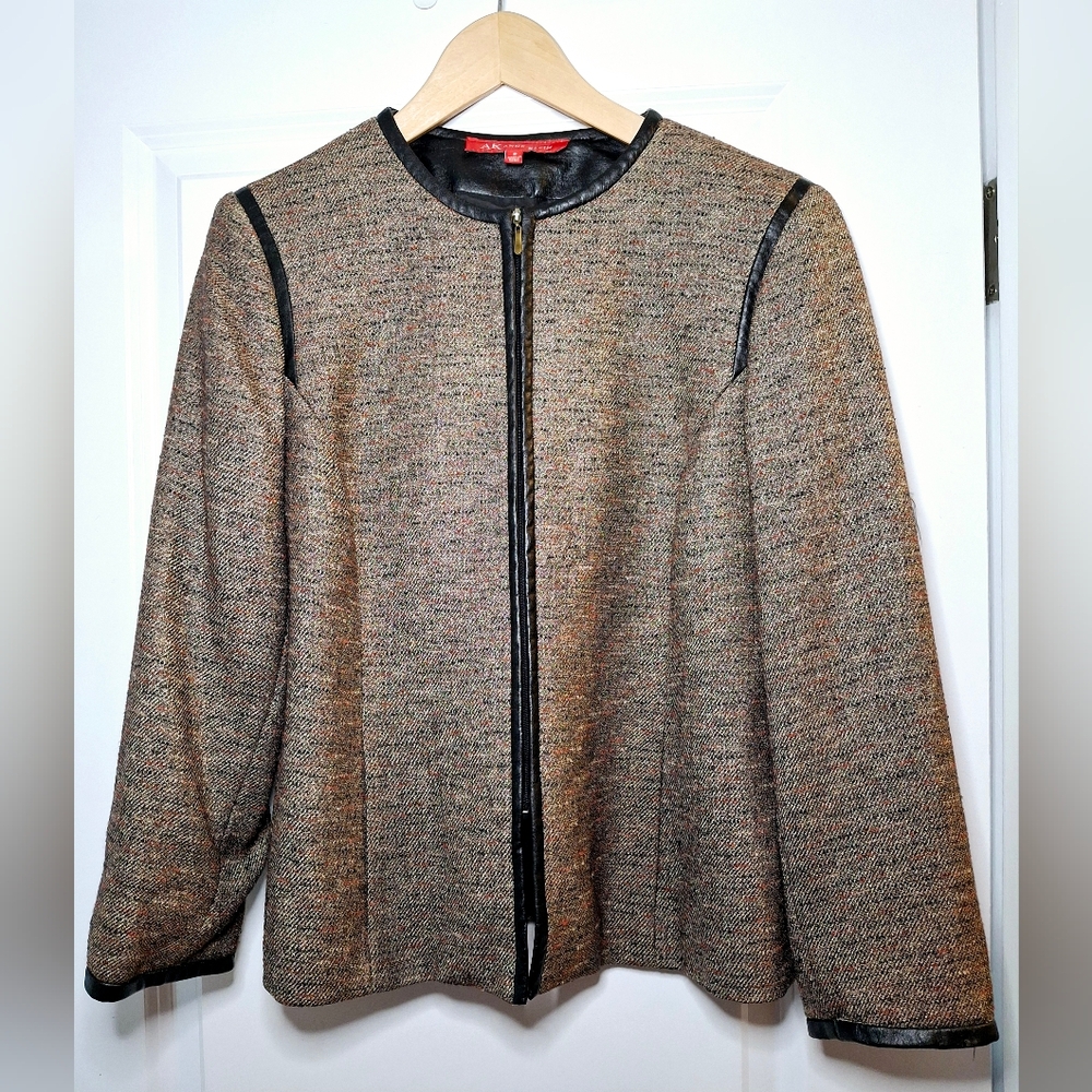 Vintage 90s Anne Klein Classy Tweed Jacket (8)